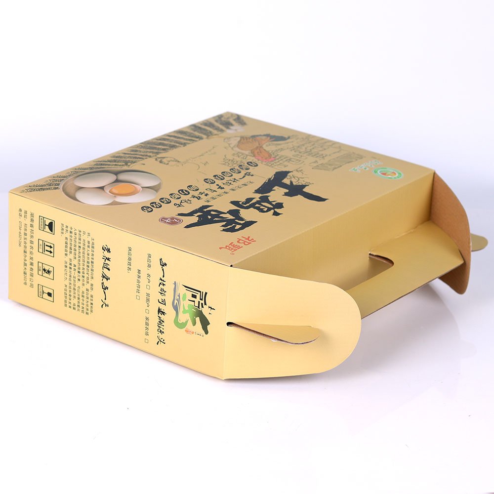 Wholesale Corrugated Custom Cardboard Quail Chicken Eggs Boxes Storage Packing Carton Trays Paper Egg Box Food Corrugated Board