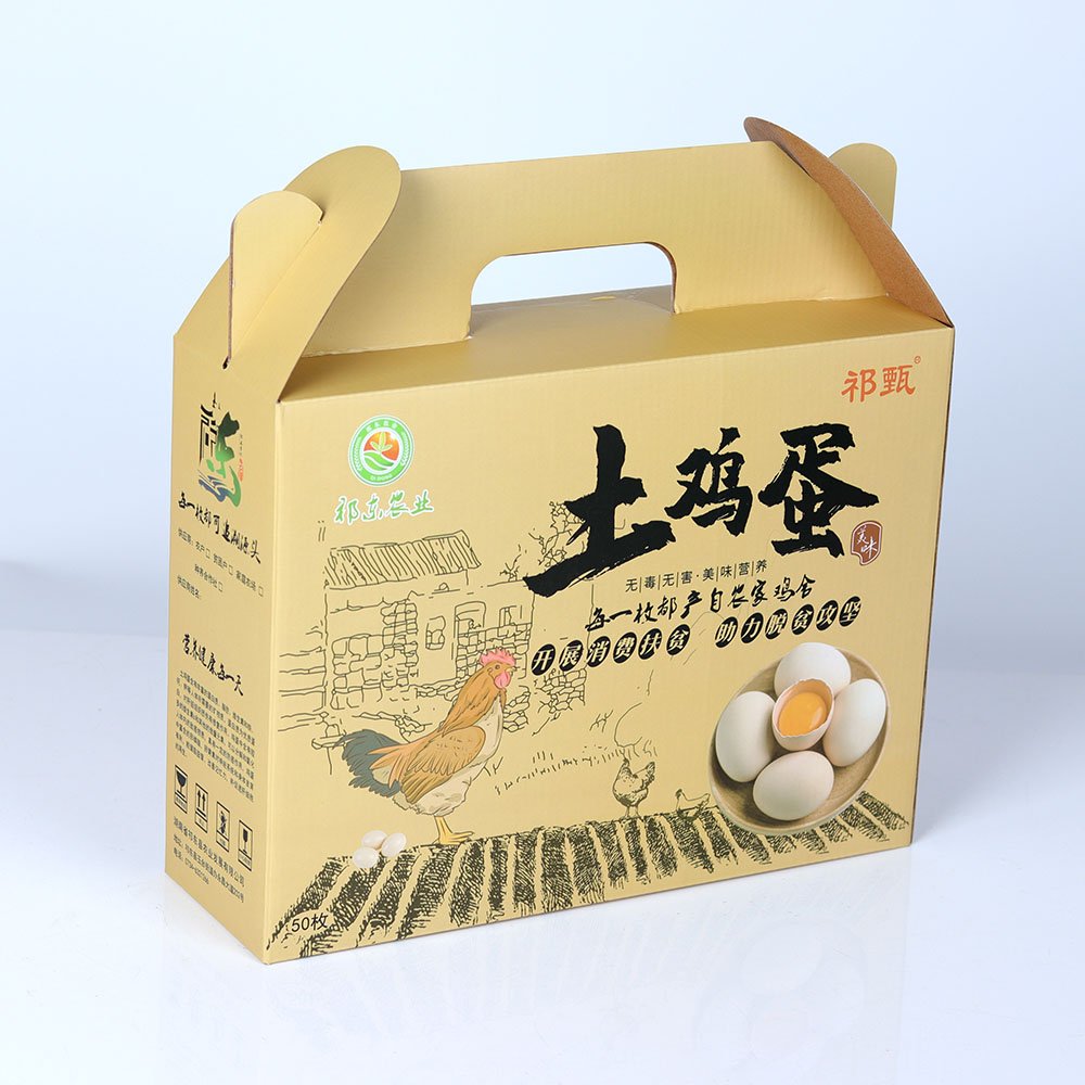 Wholesale Corrugated Custom Cardboard Quail Chicken Eggs Boxes Storage Packing Carton Trays Paper Egg Box Food Corrugated Board