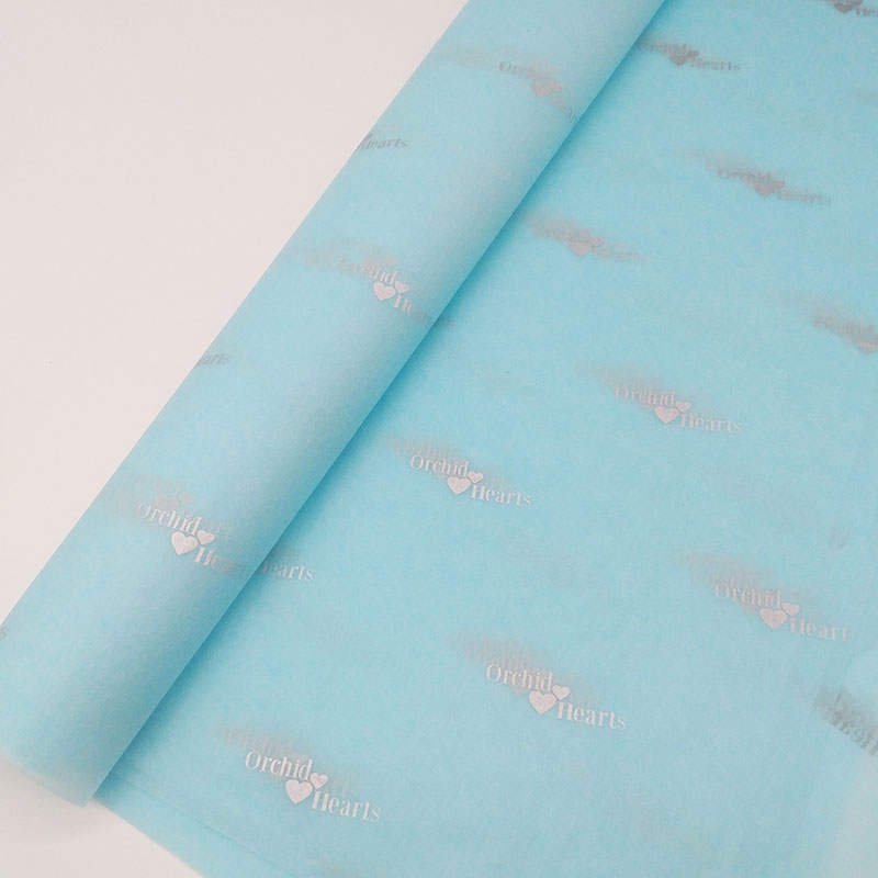 Custom tissue paper gift wrapping paper with company logo garment packaging paper