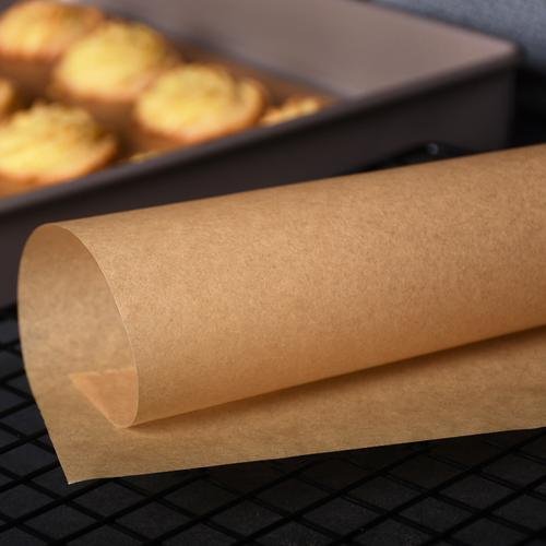 Custom White Baking Parchment Paper Eco Friendly Hamburger Brown Baking Sheet Paper