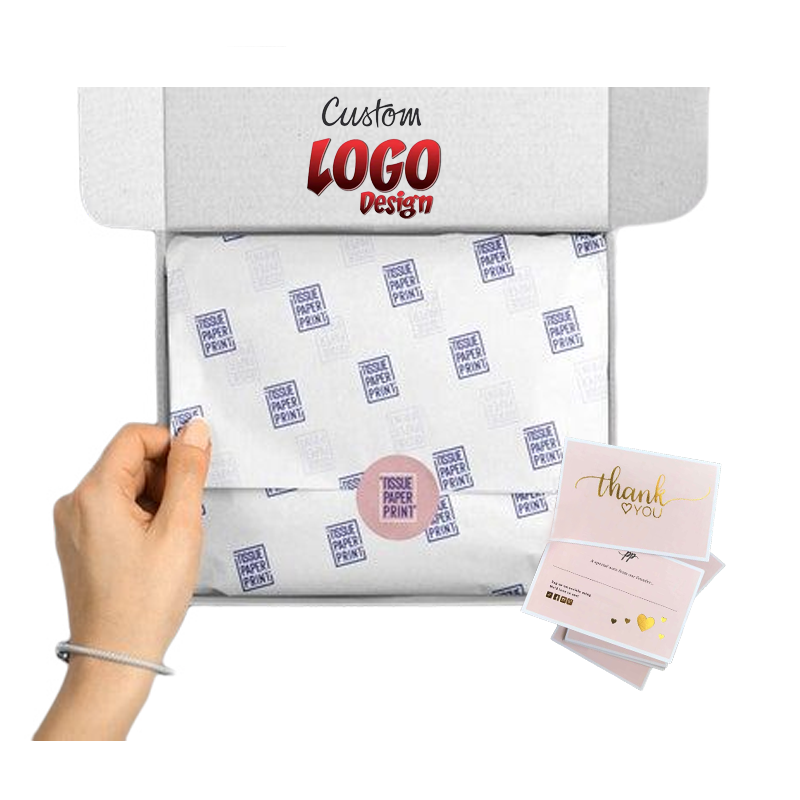 Biodegradable Custom your own logo wrapping silk tissue paper for clothes butter paper tissue paper packaging eco friendly