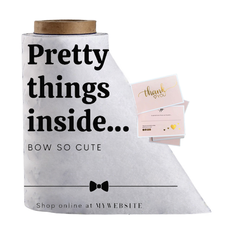 Biodegradable Custom your own logo wrapping silk tissue paper for clothes butter paper tissue paper packaging eco friendly