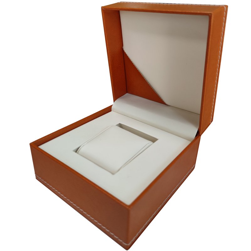 Factory Competitive Price Hot-selling Square Leather Packaging Box for Men's Watch