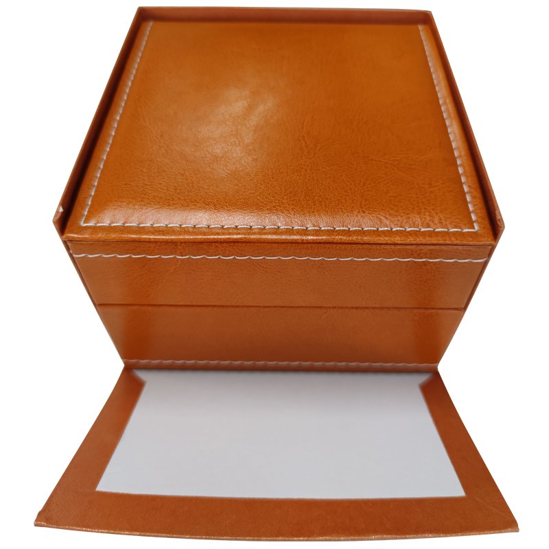 Factory Competitive Price Hot-selling Square Leather Packaging Box for Men's Watch
