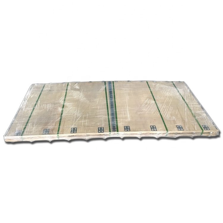 Customized industrial packing wooden custom box for transport with spring click