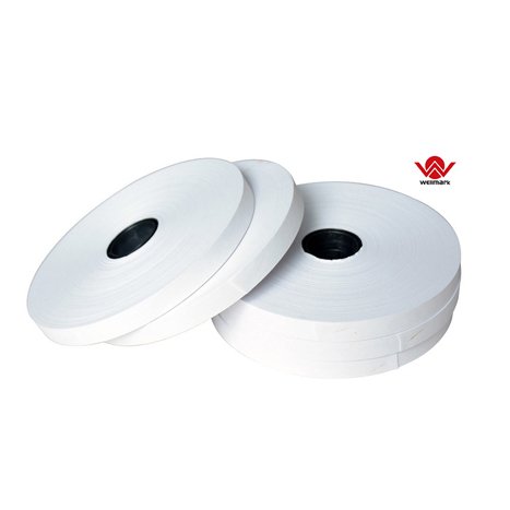 White Kraft Paper Corner Stay Box Tape For Corner Pasting Box Four Corner Machine