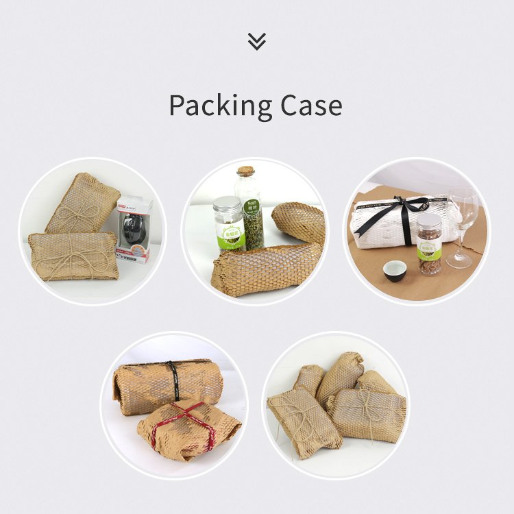 Factory Price Wholesale Custom Size Logo honeycomb wrapping paper roll