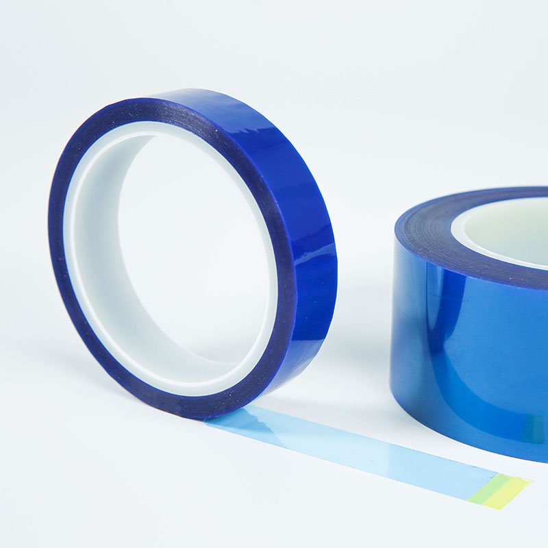 Protection Tape Greaseproof Paper Lithium Battery Termination Tape New Energy Binsulation Paperlbrown PET Silicone Blue Masking