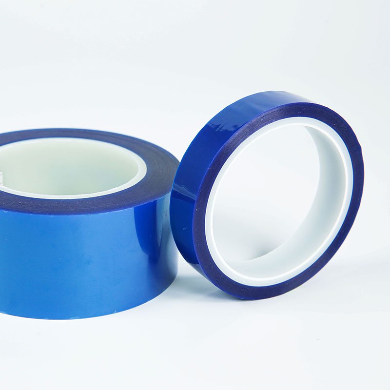 Protection Tape Greaseproof Paper Lithium Battery Termination Tape New Energy Binsulation Paperlbrown PET Silicone Blue Masking