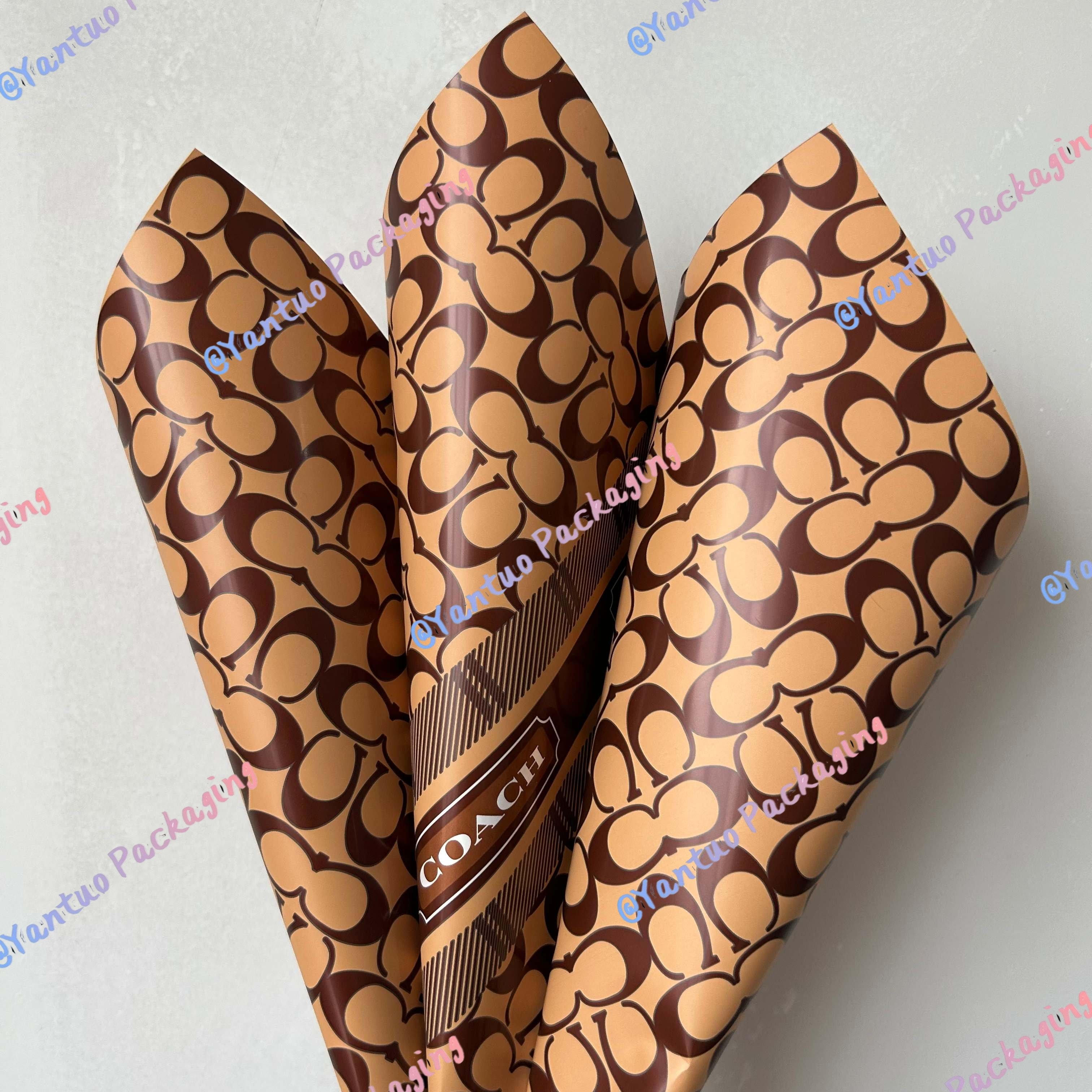 Wholesale New Style Designer Paper Luxury Flower Wrapping Paper Waterproof Korean flower wrapping paper Bouquet Packaging