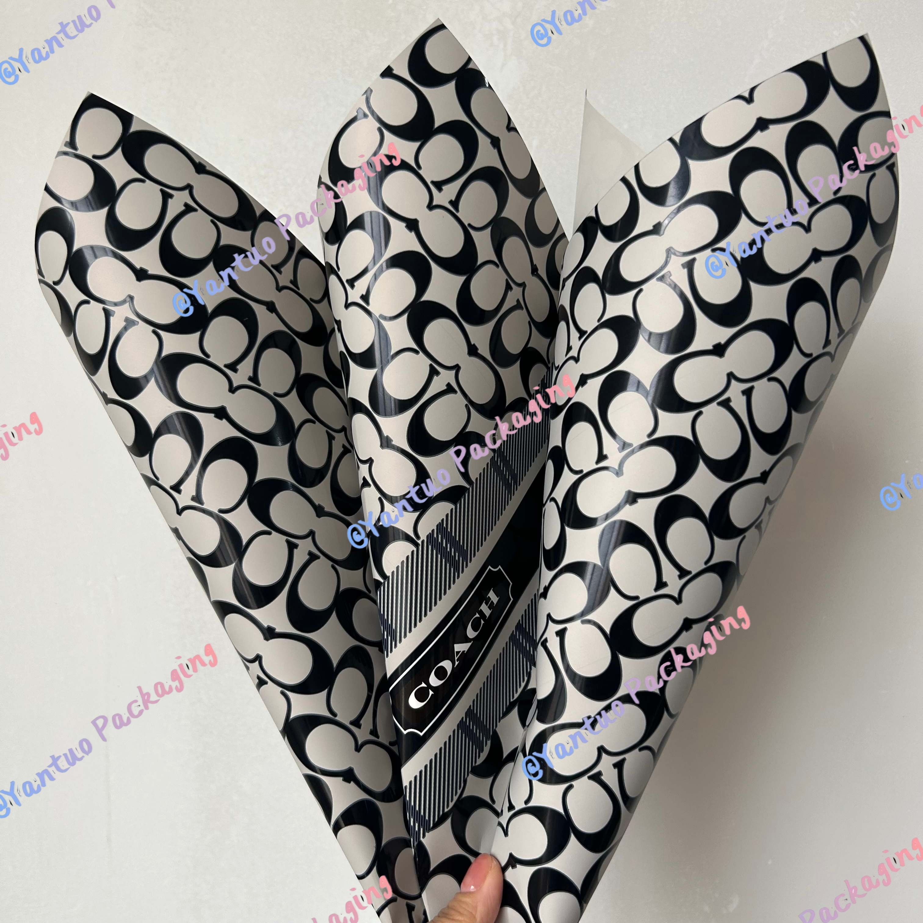Wholesale New Style Designer Paper Luxury Flower Wrapping Paper Waterproof Korean flower wrapping paper Bouquet Packaging