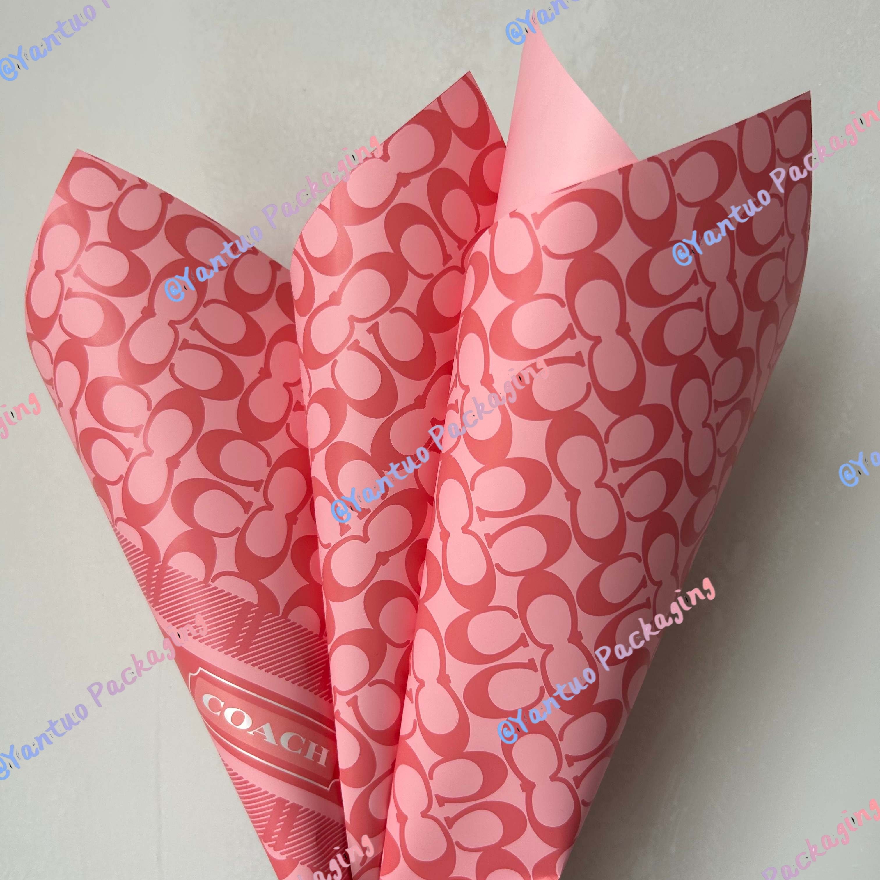 Wholesale New Style Designer Paper Luxury Flower Wrapping Paper Waterproof Korean flower wrapping paper Bouquet Packaging