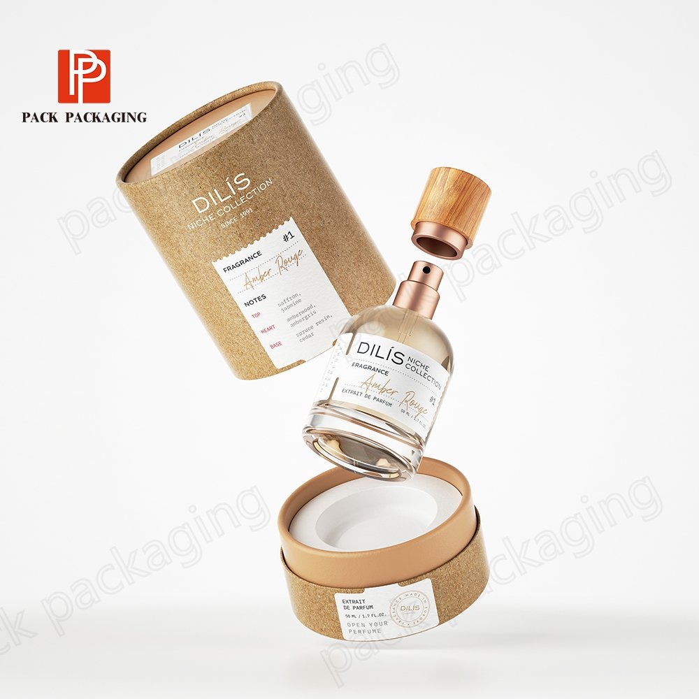 custom fragrance perfume portable customised perfume cylinder packaging for fragrance