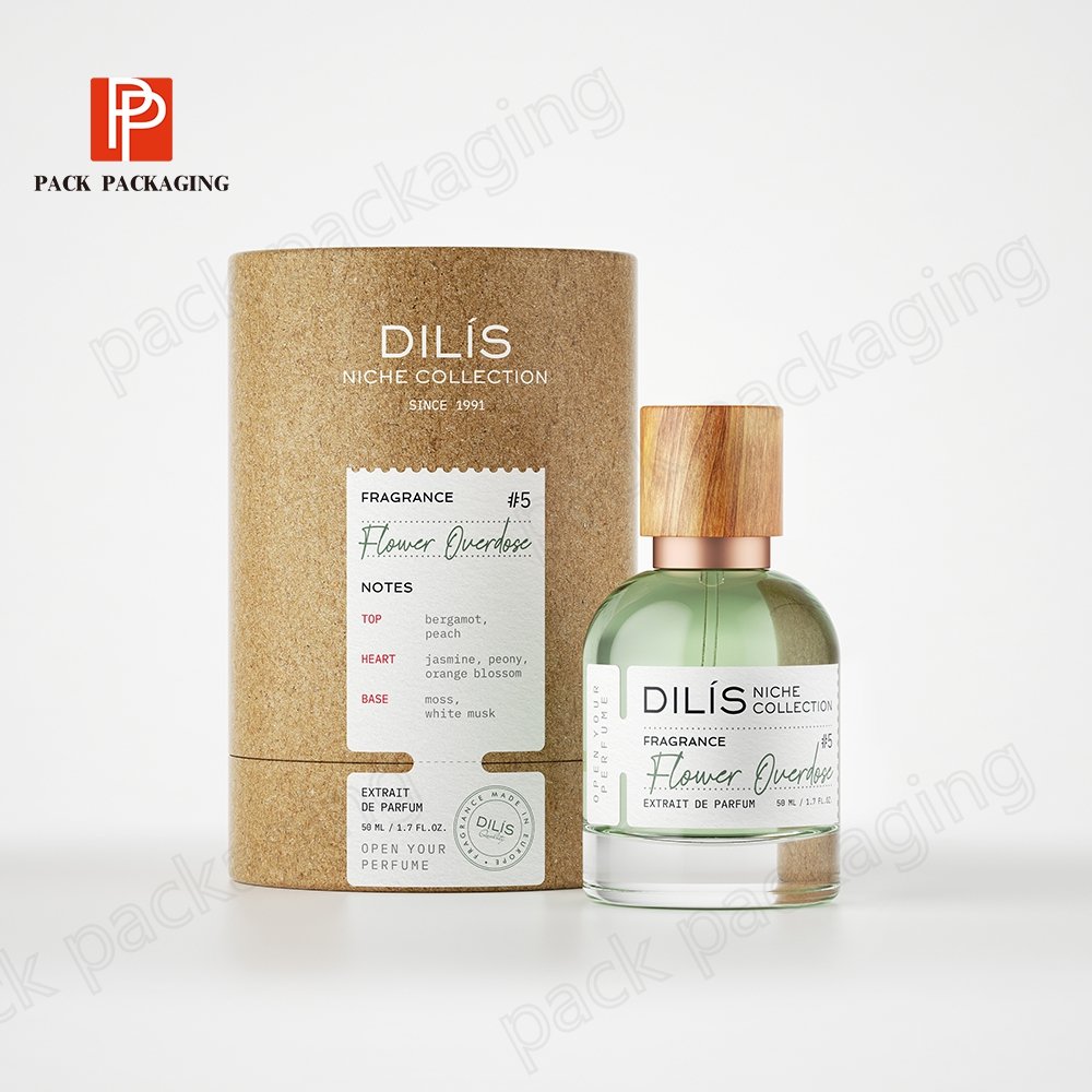 custom fragrance perfume portable customised perfume cylinder packaging for fragrance
