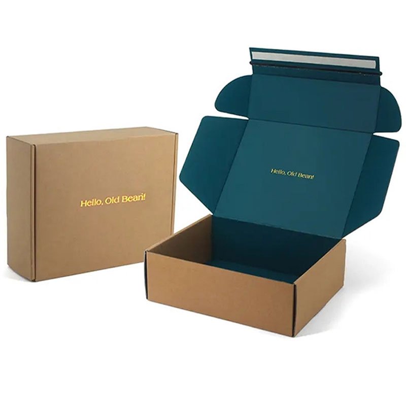 Folding Pink Gold Hard Rigid Cardboard Shoe Clothing Packing Small Gift Paper Custom Logo Shipping Box
