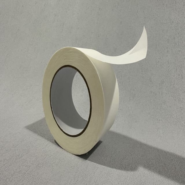 Non plastic and environmentally friendly kraft paper with strong degradable adhesion packaged with white brown kraft paper tape