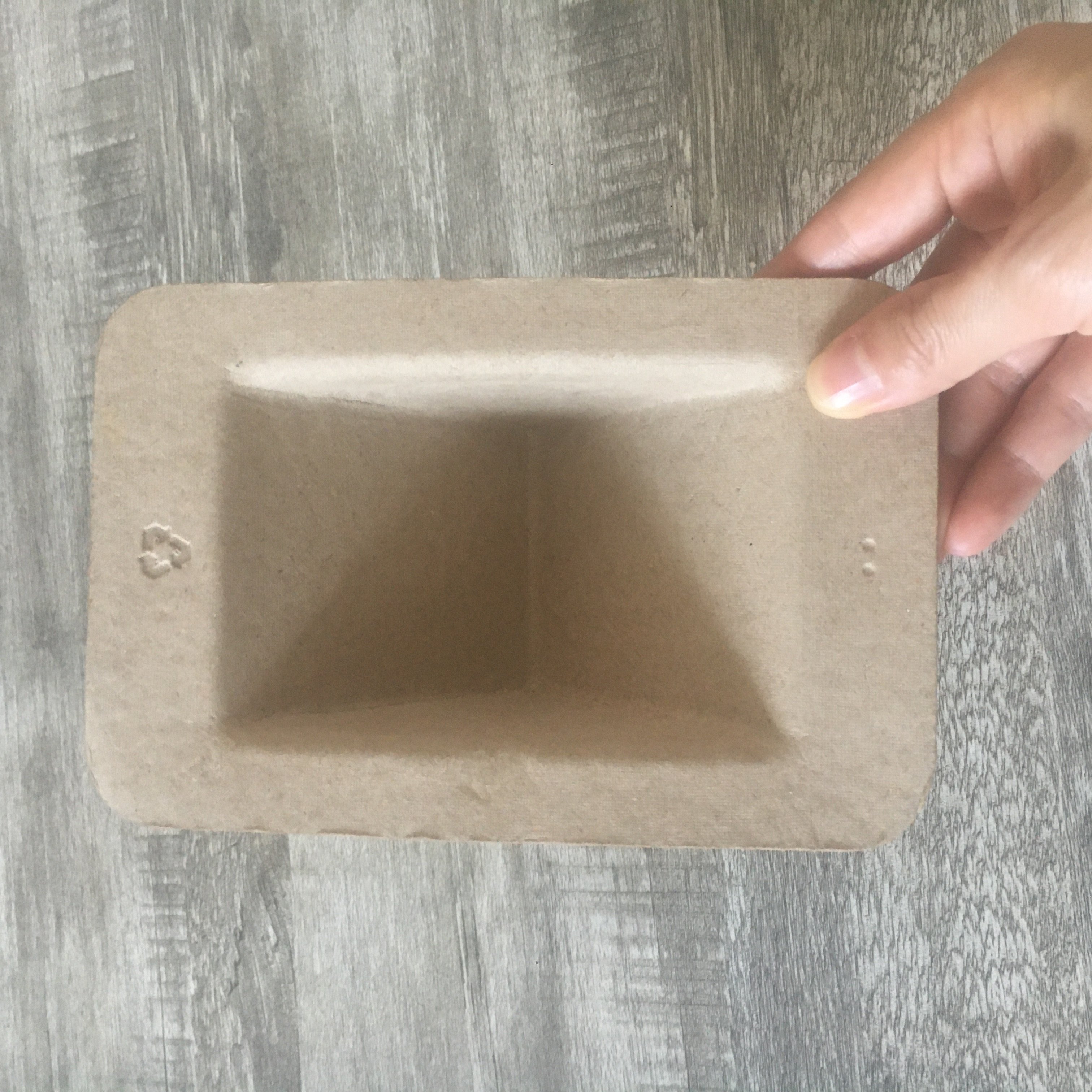 China supplier molded protective pulp packaging for furniture the corner guard of recycled paper material