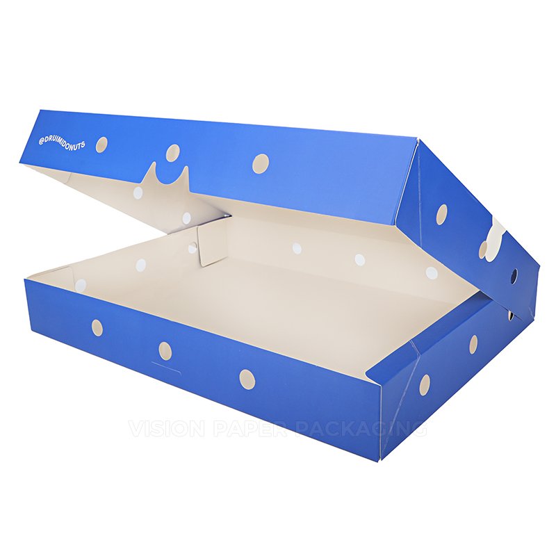 Factory ODM Customized Paper Donut Packaging Box Food Grade Package for Mochi Donut Shop