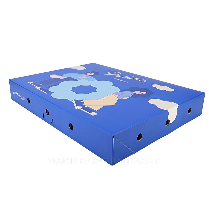 Factory ODM Customized Paper Donut Packaging Box Food Grade Package for Mochi Donut Shop