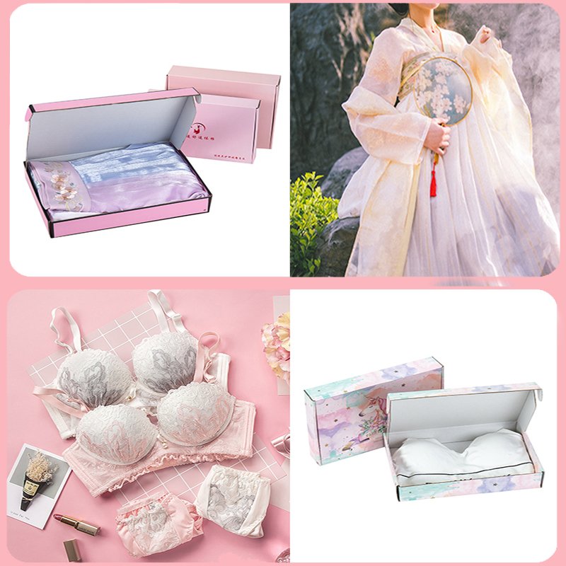Factory Wholesale Customized Logo Strong Corrugated Cardboard Boxes Wig Shoes Clothing Packaging Boxes Mailing Shipping Boxes