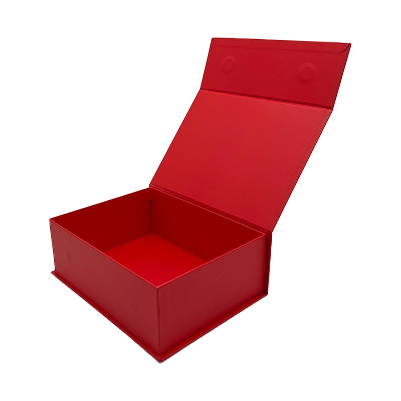 Custom Logo Luxury Wedding Favor Apparel Packaging Boxes Large Paper Clothes Christmas Wig Cosmetic Red Gift Box