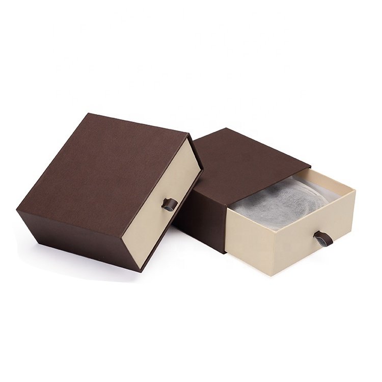 Storage Gift Box Sliding Packaging Cardboard Custom Paper Drawer Box