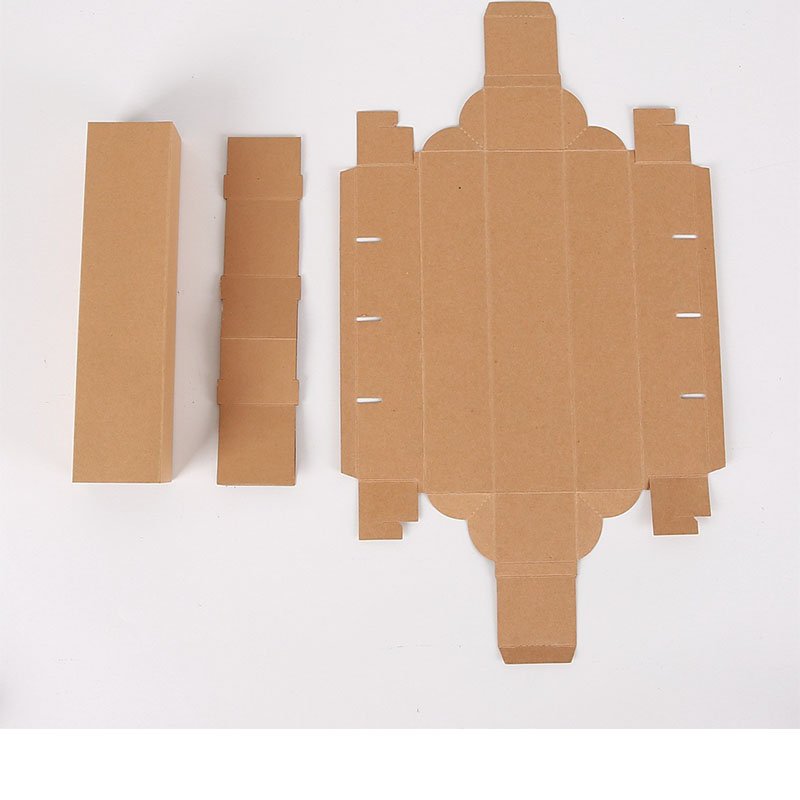 Mini custom 350g kraft paper candy gift box cookier packaging