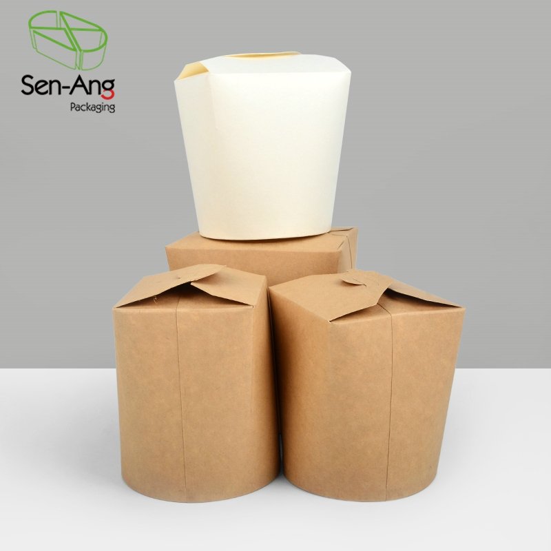 SenAng03 Factory Price Hot Coated Paper Noodle Box