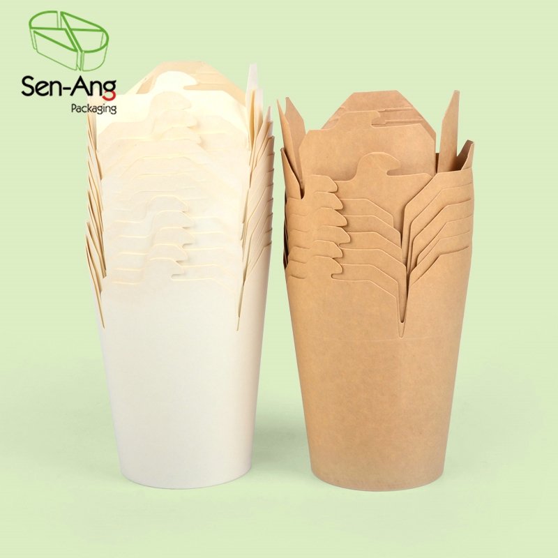 SenAng03 Factory Price Hot Coated Paper Noodle Box