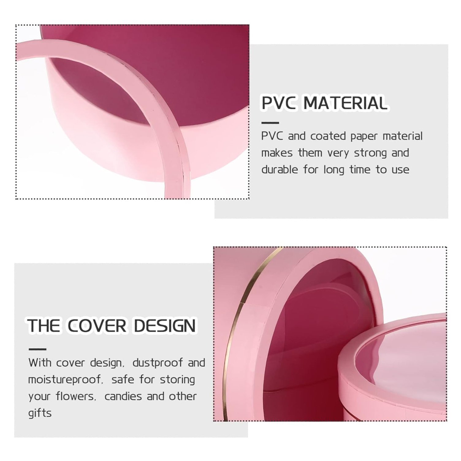 Reusable Eco-Friendly Round Cylinder Cardboard Packaging Printing Paper Tube With Die-cut Window