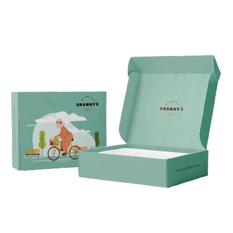 Custom Cardboard Gift Mailing Mailer Shipping Box Luxury Gift Paper For Wigs Hair Extension Beauty Packaging