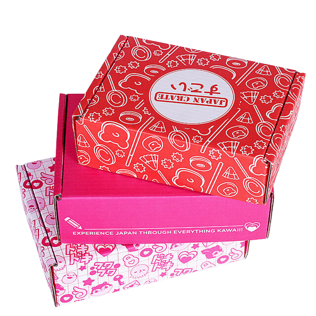 Custom Cardboard Gift Mailing Mailer Shipping Box Luxury Gift Paper For Wigs Hair Extension Beauty Packaging