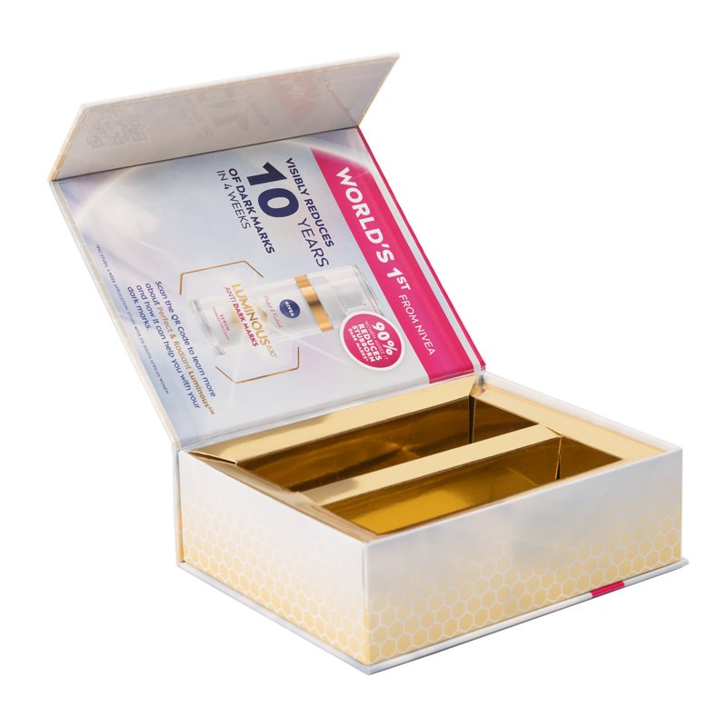 custom logo magnetic paper box wholesale rigid gift box for press on nail