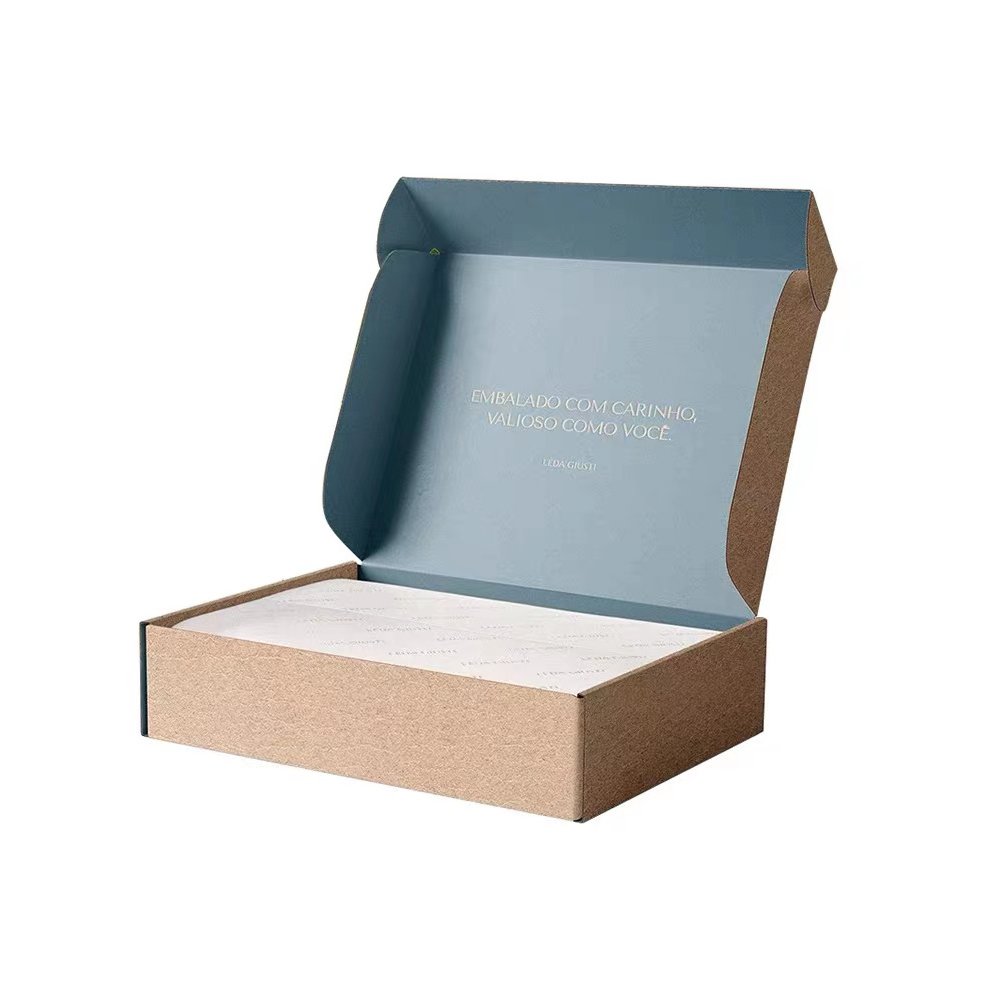 Wholesale paper shipping boxes packaging mailer box