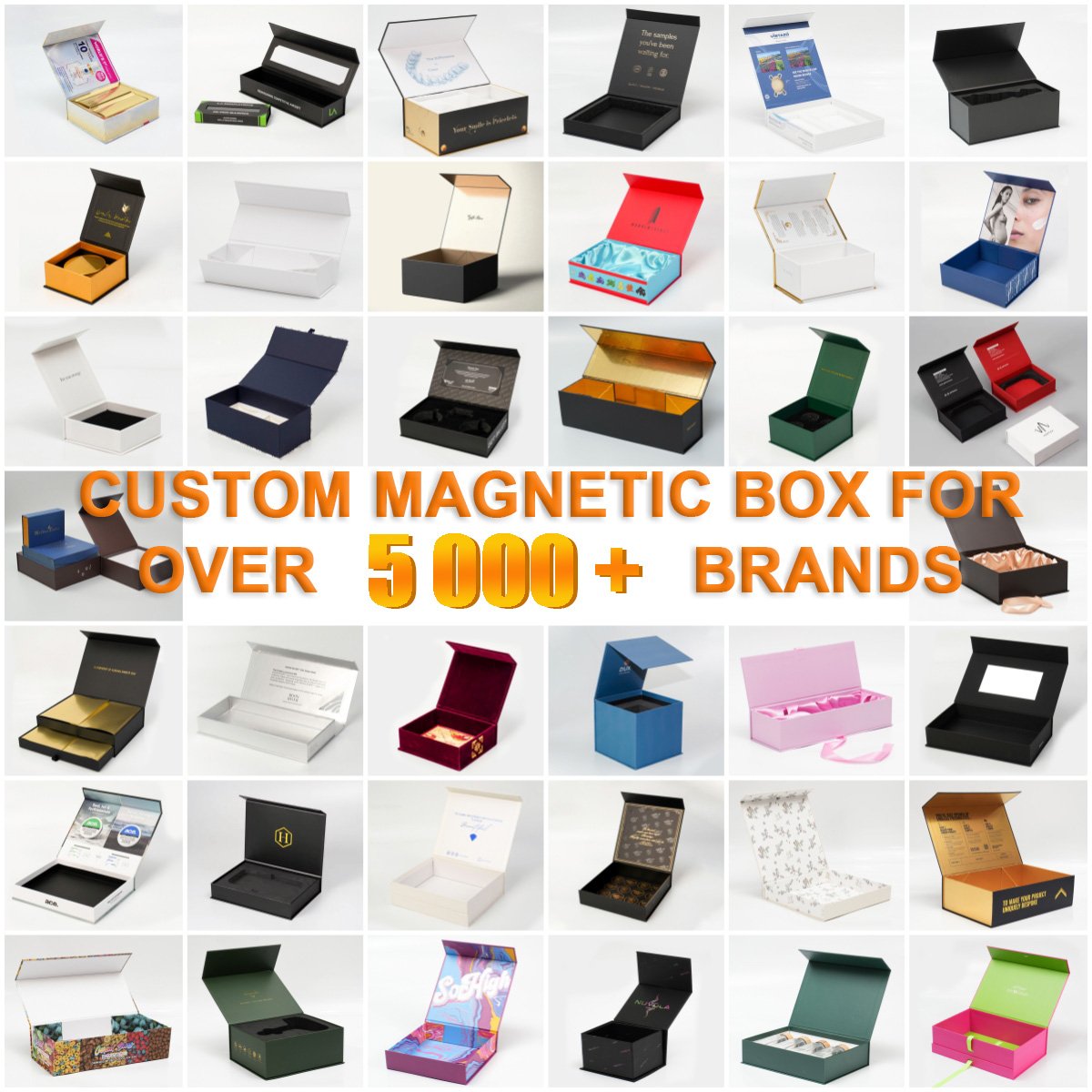 New Arrival Folding Magnetic Gift Box Custom Logo Packaging Paper Gift Boxes Recyclable Rigid Box for Clothes