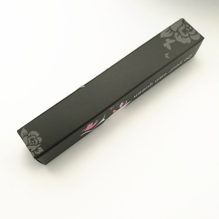 Beautifully Designed Recycled glossy laminated customized logo Eyeliner eyepencil Packaging Paper card Box