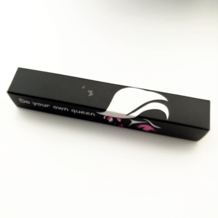 Beautifully Designed Recycled glossy laminated customized logo Eyeliner eyepencil Packaging Paper card Box