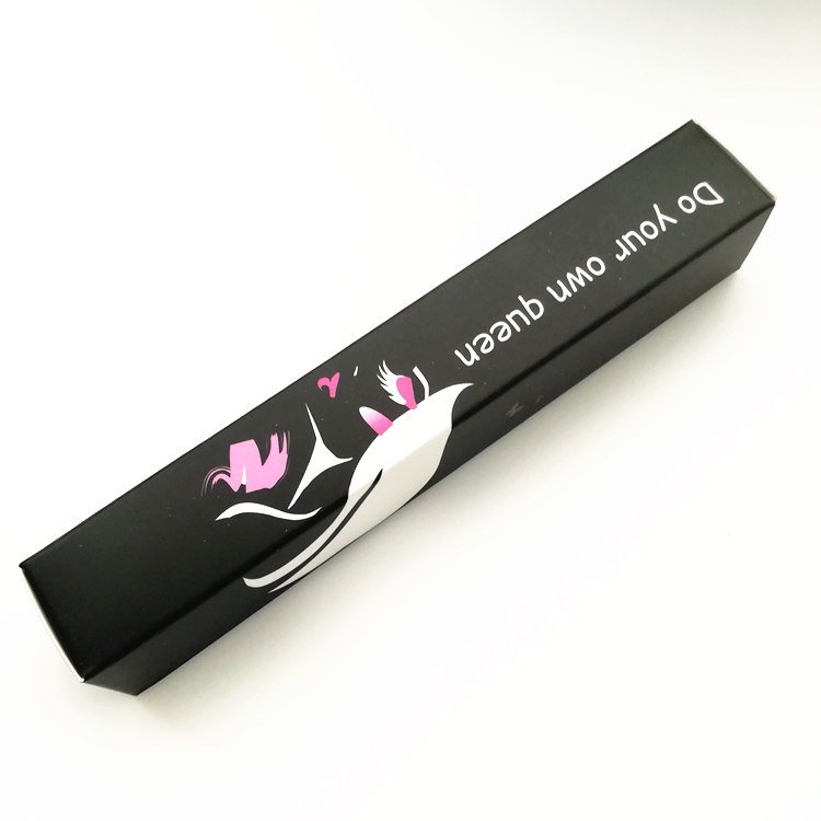 Beautifully Designed Recycled glossy laminated customized logo Eyeliner eyepencil Packaging Paper card Box