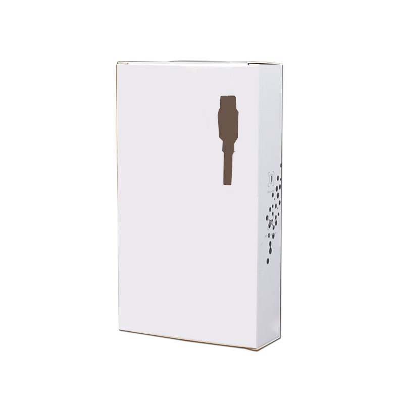 China Factory Wholesale Custom 2.1A Fast Charging Cable USB Packaging Box PVC Charge Sync Paper Box