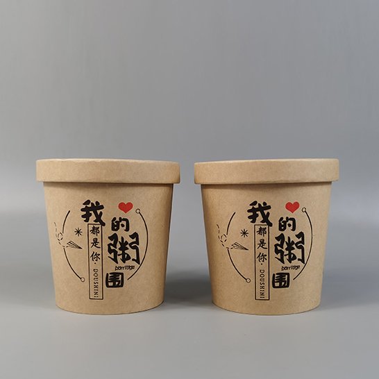 Biodegradable PLA Salad Bowl Industrial Use for Food Manufactured from Sustainable Materials