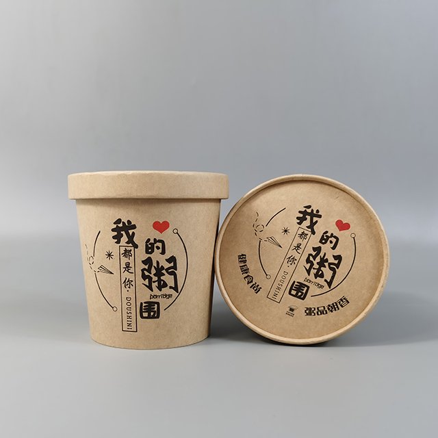 Biodegradable PLA Salad Bowl Industrial Use for Food Manufactured from Sustainable Materials