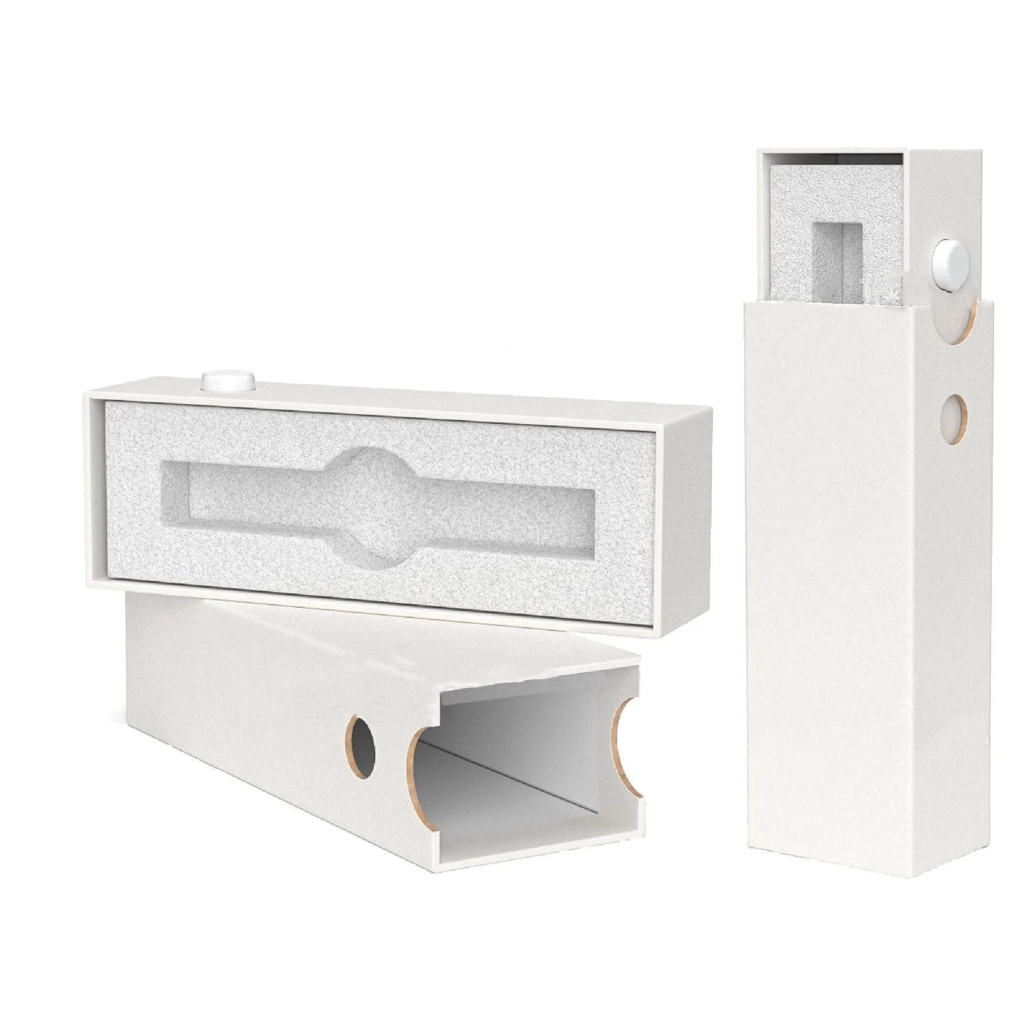 Child Proof Drawer Ceramic cart packaging 0.5ml 1ml Packaging Box shiny holographic logo printing boxes