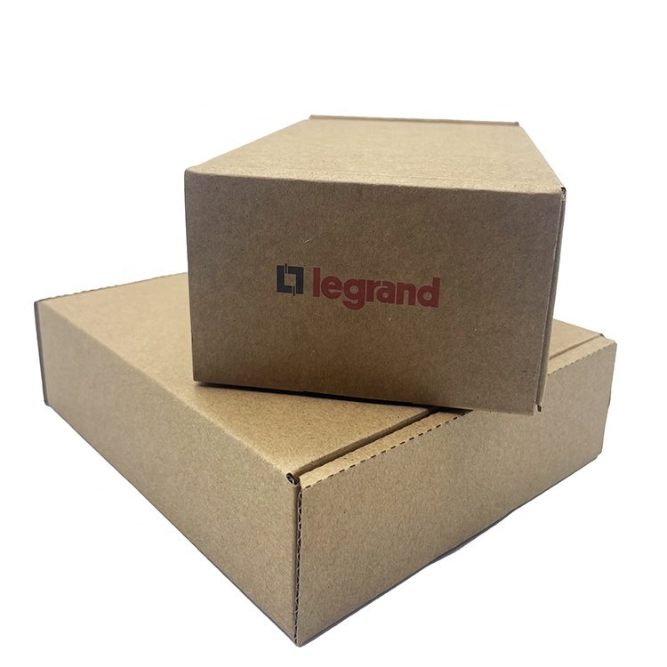 Recycle Paper Luxury Gift Box Packaging Product Custom Printed Brown Corrugated Cardboard Packing Mailing Boxes