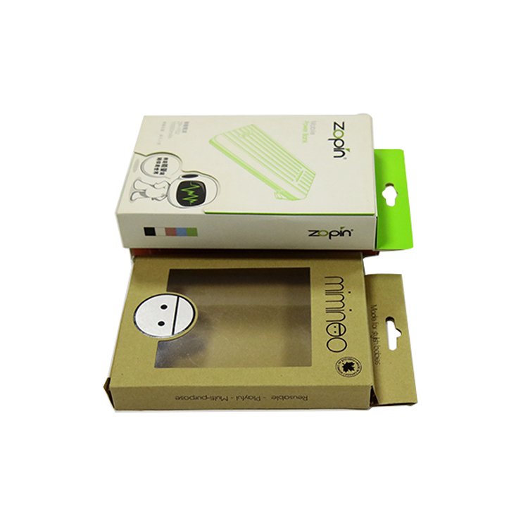 Custom Cardboard Paper Gift Box for USB Cable Packaging Powerbank Box Package