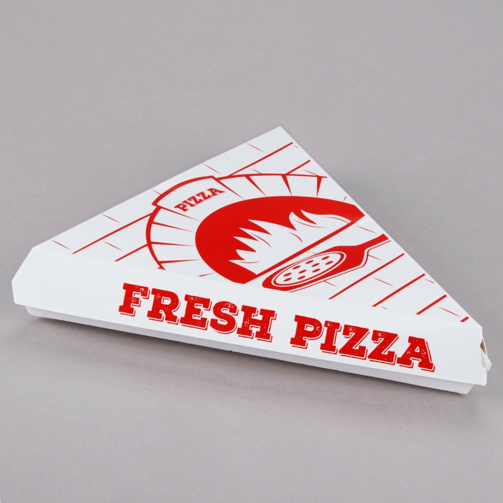 China Wholesale Cheap Kraft Cardboard Paper Pizza Wedge Packaging Triangle Single Pizza Slice Box