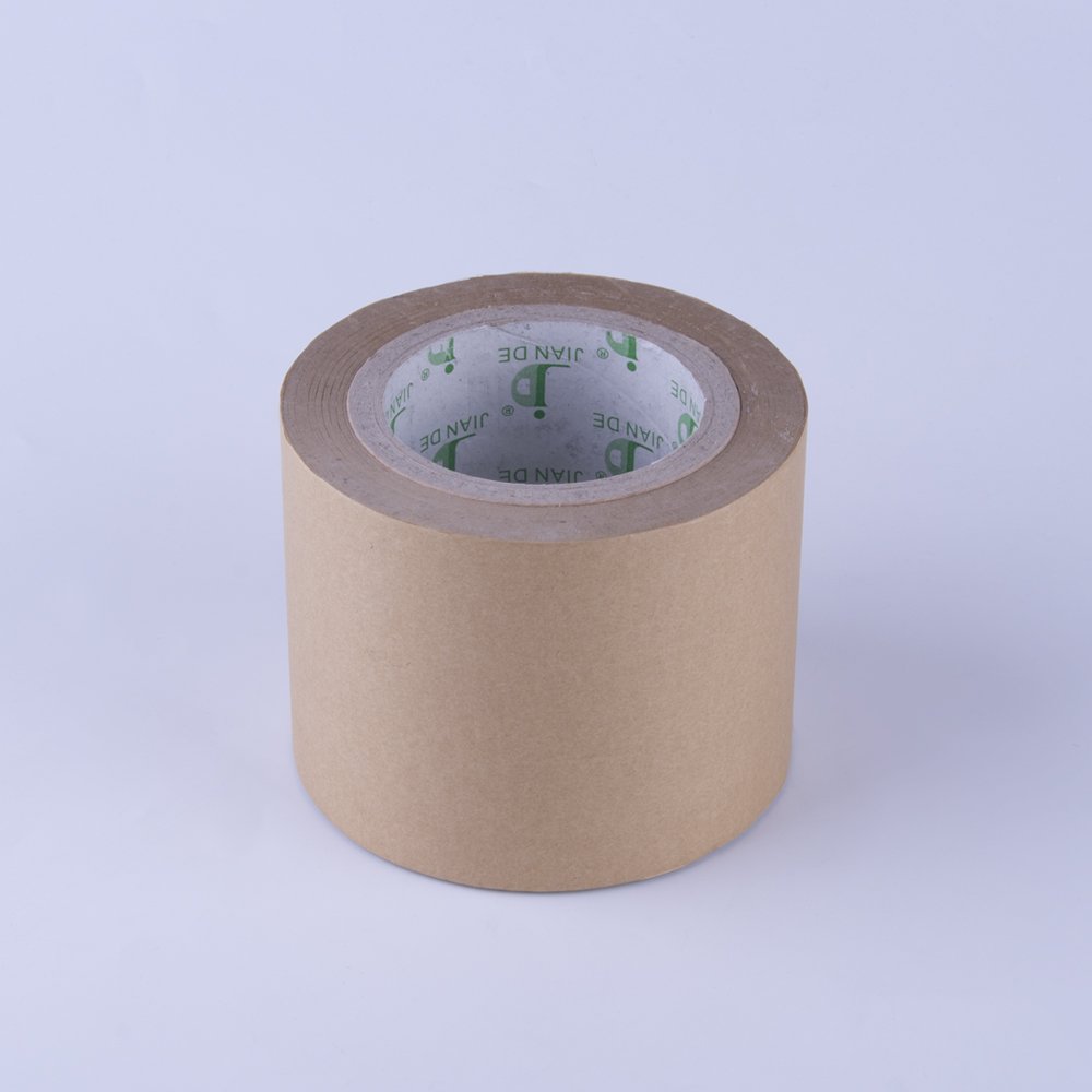 High Quality Custom Printing Rubber Adhesive Brown Color Kraft Masking Paper for Acrylic Sheets