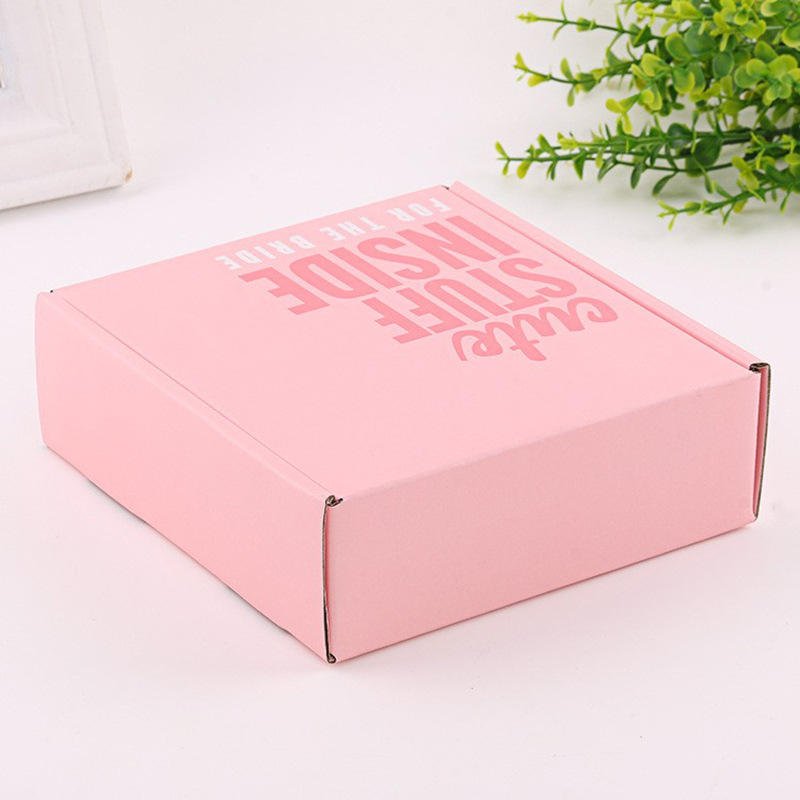 Foldable Custom Solid Color Airplane Box Packaging Folding Corrugated Paper Packaging Box