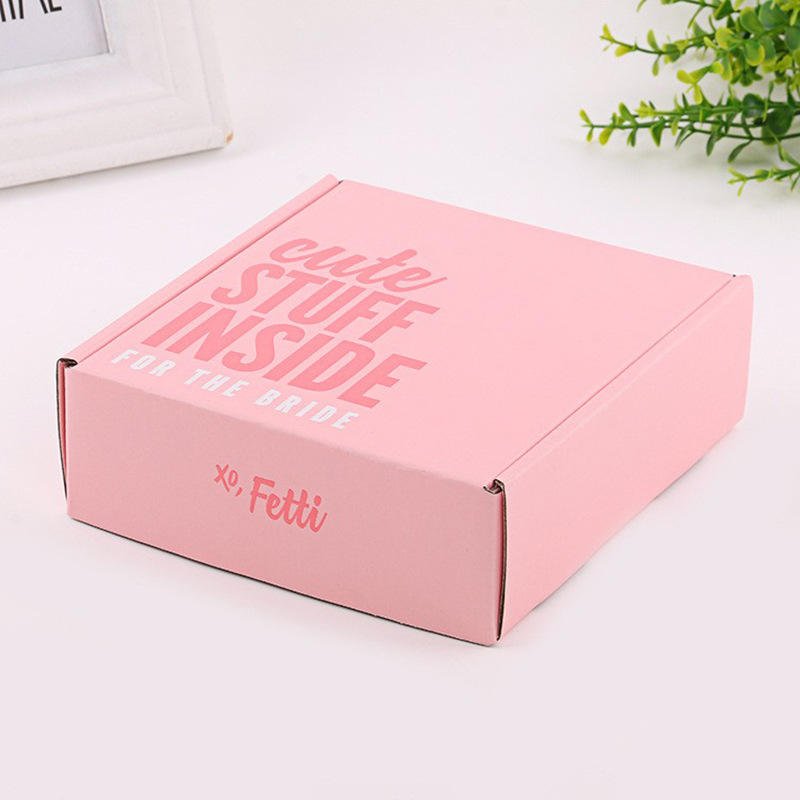 Foldable Custom Solid Color Airplane Box Packaging Folding Corrugated Paper Packaging Box