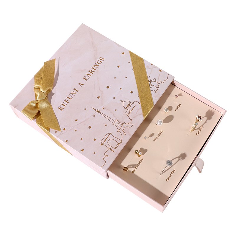 Wholesale Custom Private Logo Advanced Design Square Velvet Jewelry Box Set Packing Storage Box Gift Box With Cover