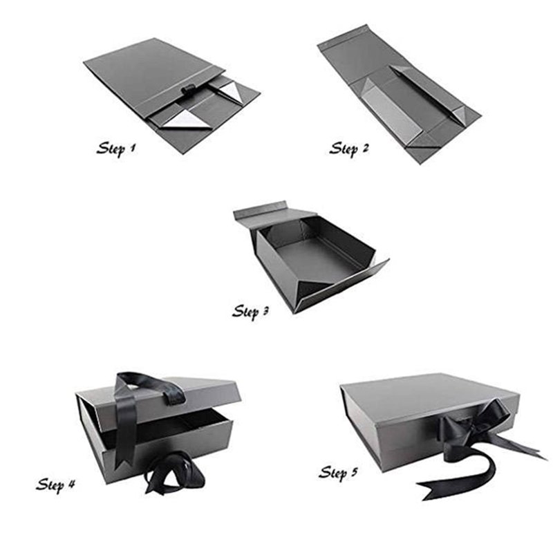 Eco Friendly Logo Luxury Rigid Paper Packaging Box Custom Magnetic Lid Closure Gift White Cardboard Custom Packaging Box